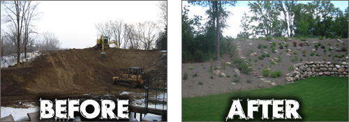 Professional excavating service